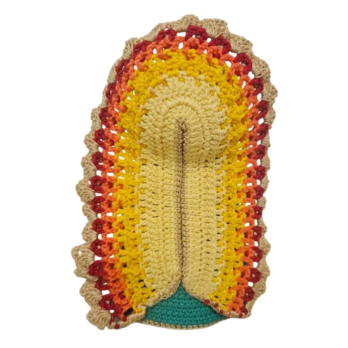 Amigurumi de Nossa Senhora de Guadalupe de Crochê - 22 cm | Comprar na Lojinha Uai