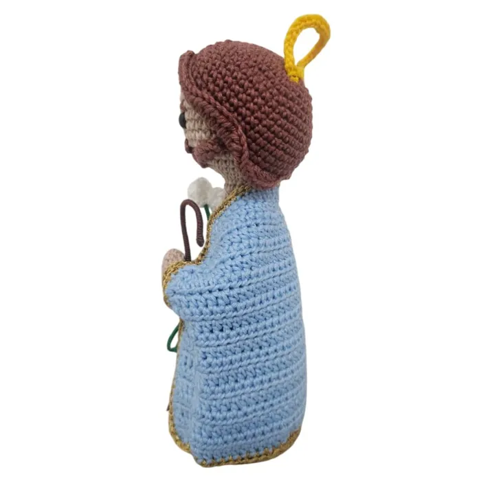 Amigurumi de São José de Crochê - 20 cm | Comprar na Lojinha Uai