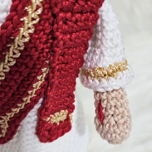 Amigurumi de Jesus de Crochê - 27 cm