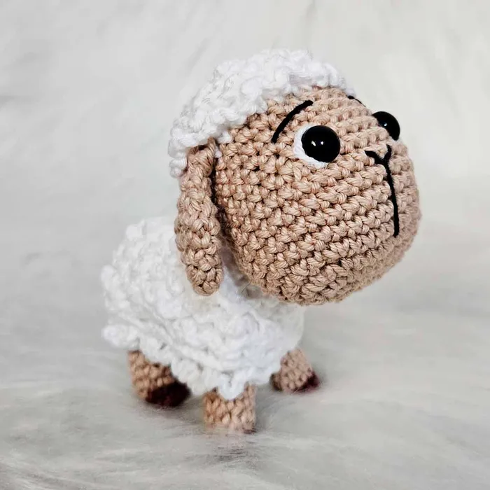 Presépio de Natal de Amigurumi de Crochê Articulado - 17 cm | Comprar na Lojinha Uai