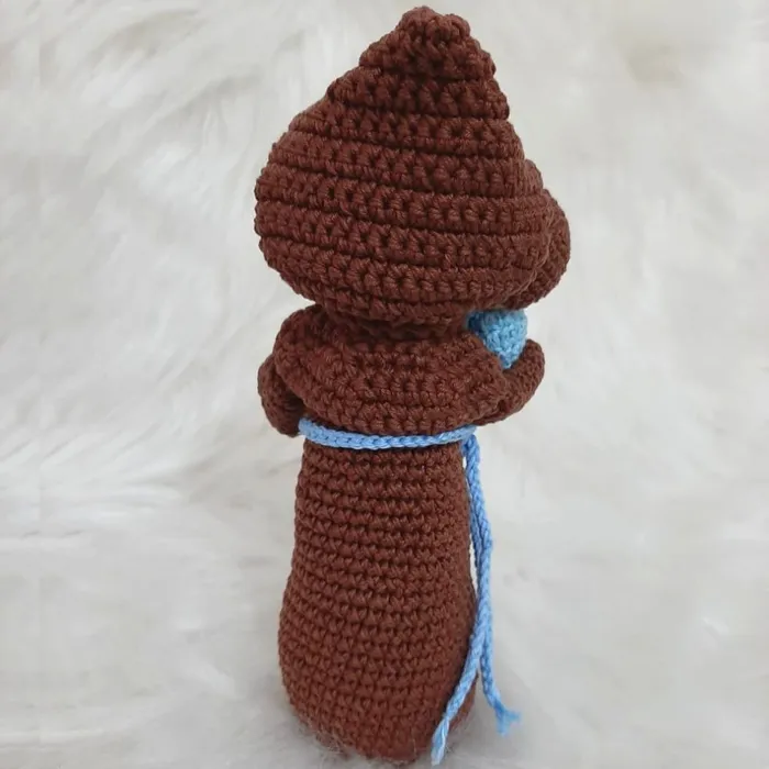 Amigurumi de Santo Antônio de Crochê - 22 cm | Comprar na Lojinha Uai