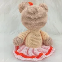 Amigurumi de Urso de Crochê - 30 cm | Comprar na Lojinha Uai - imagem 2