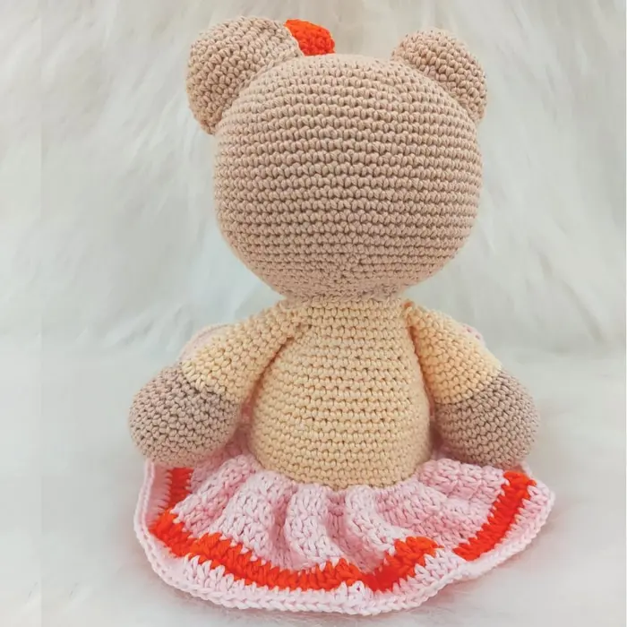 Amigurumi de Urso de Crochê - 30 cm | Comprar na Lojinha Uai