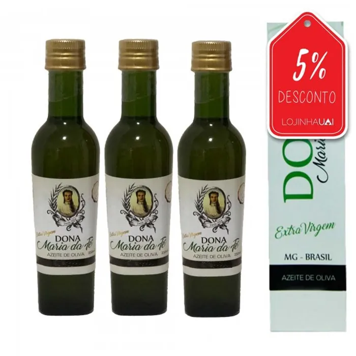 Kit Azeite Extra Virgem de Maria da Fé Blend | Comprar na Lojinha Uai