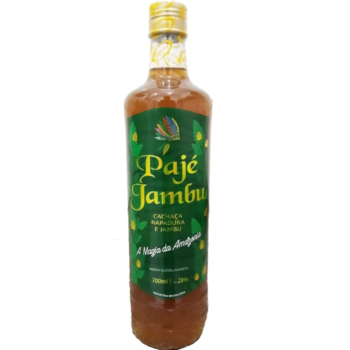 Cachaça de Jambu com Rapadura 670 ml - Pajé Jambu | Comprar na Lojinha Uai