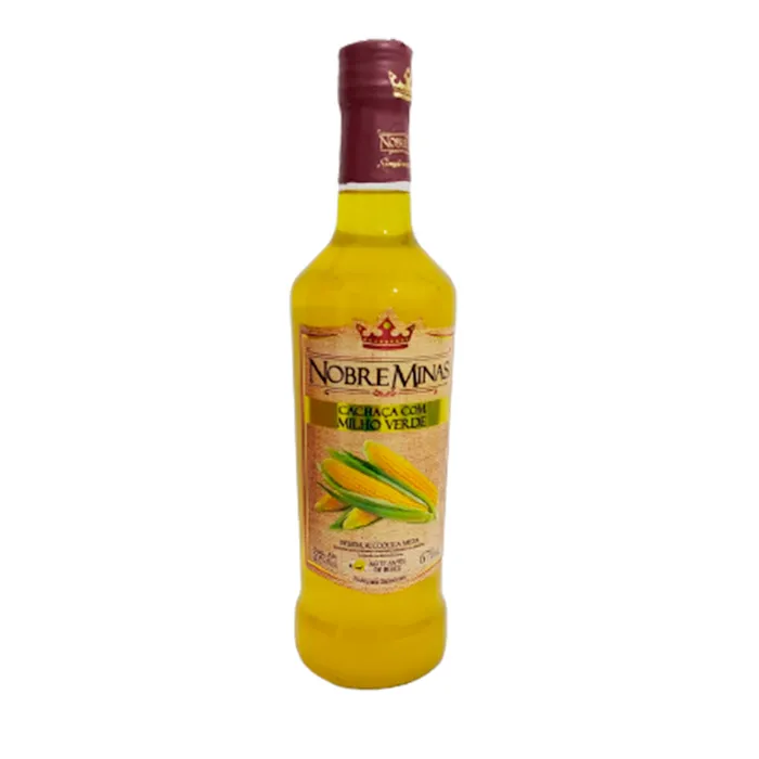 Cachaça com Milho Verde 670 ml - Nobre Minas | Comprar na Lojinha Uai