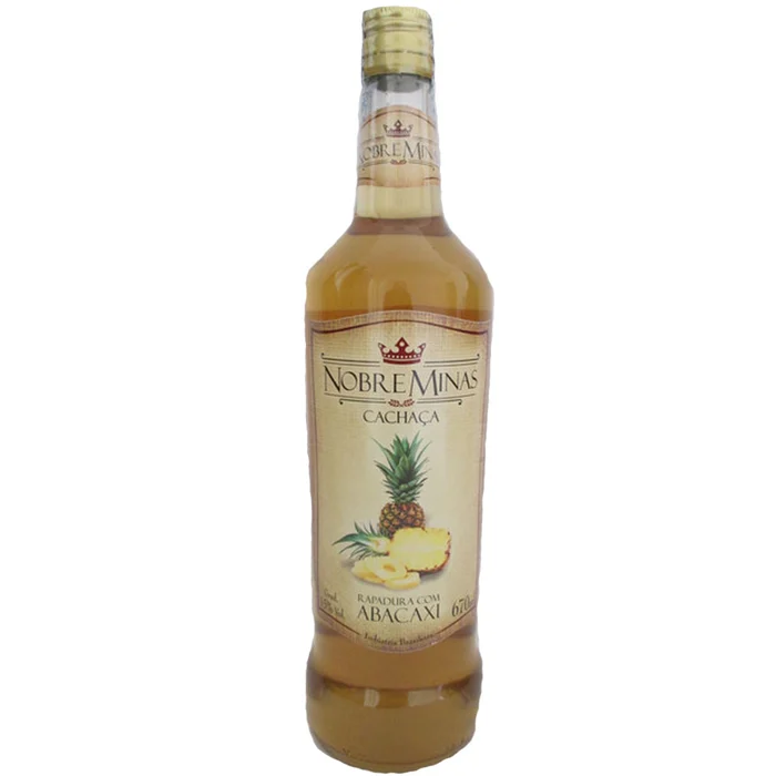 Cachaça de Rapadura com Abacaxi 670 ml - Nobre Minas | Comprar na Lojinha Uai