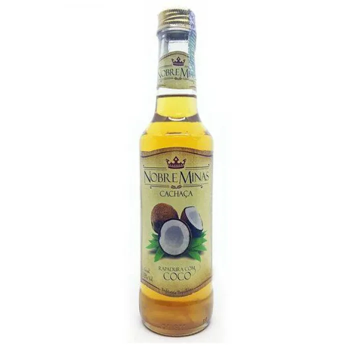 Cachaça de Rapadura com Coco 670 ml - Nobre Minas | Comprar na Lojinha Uai