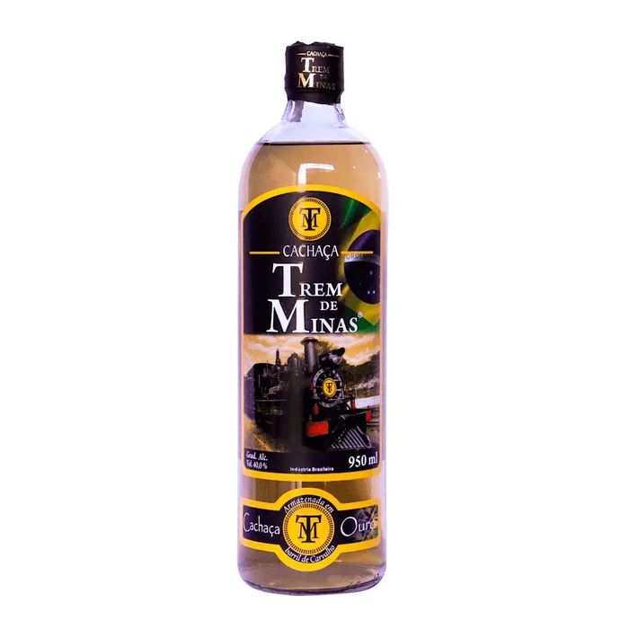 Cachaça Trem de Minas Ouro - 950 ml | Comprar na Lojinha Uai