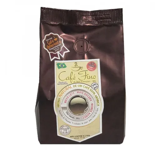 Café Especial 100% Arábica do Sul de Minas Moído 250g - Café Fino