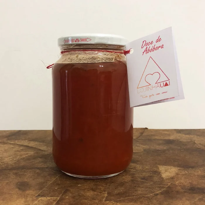 Compota de Doce de Abóbora Caseiro 700g | Comprar na Lojinha Uai