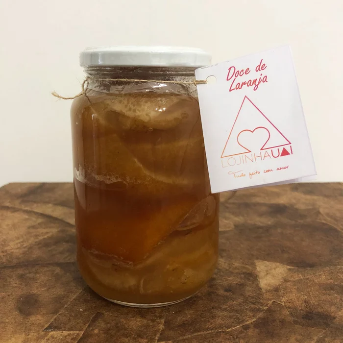 Compota de Doce de Laranja Caseiro 700g | Comprar na Lojinha Uai