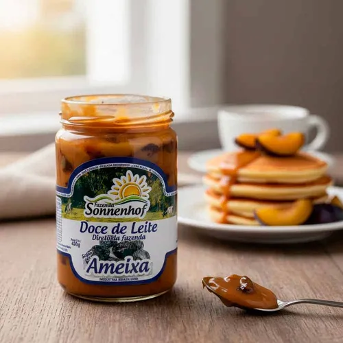 Doce de Leite com Ameixa Mineiro Cremoso 420g - Fazenda Sonnenhof