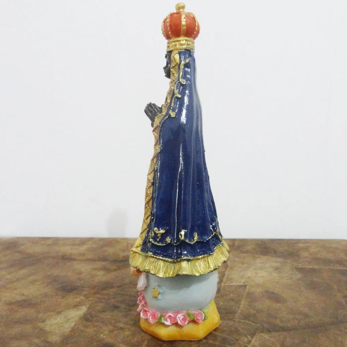 Imagem de Nossa Senhora Aparecida de Resina - 20 cm | Comprar na Lojinha Uai
