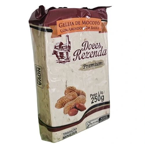 Geleia de Mocotó com Amendoim 250g - Doces Rezenda