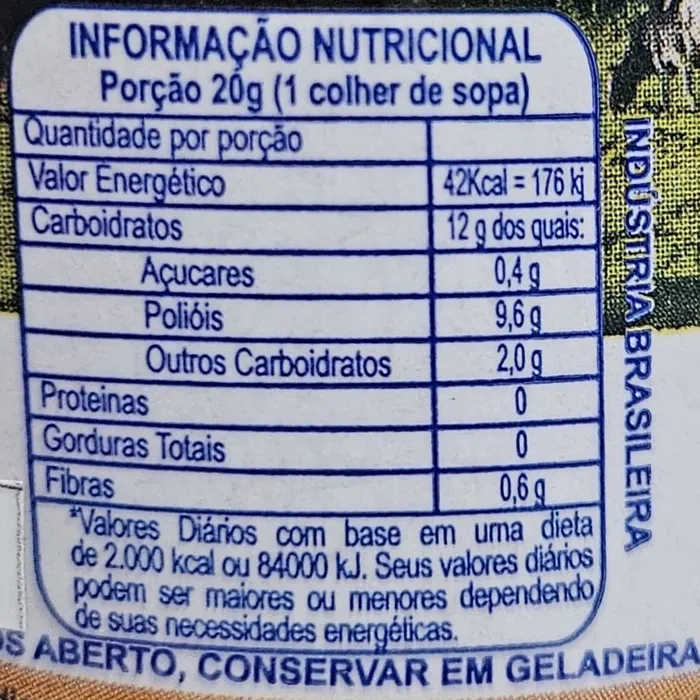 Geleia de Laranja Diet Sem Açúcar 270g - Fazenda Sonnenhof | Comprar na Lojinha Uai