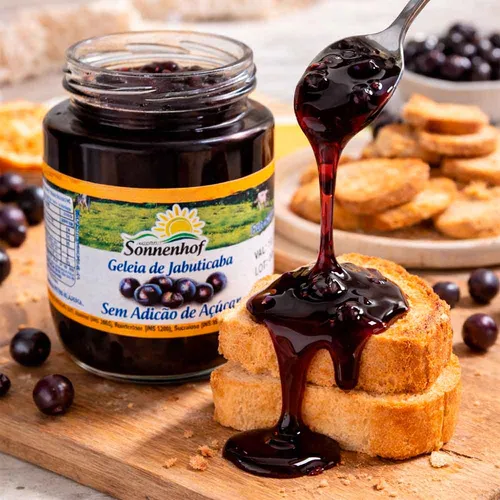 Geleia de Jabuticaba Diet Sem Açúcar 270g - Fazenda Sonnenhof