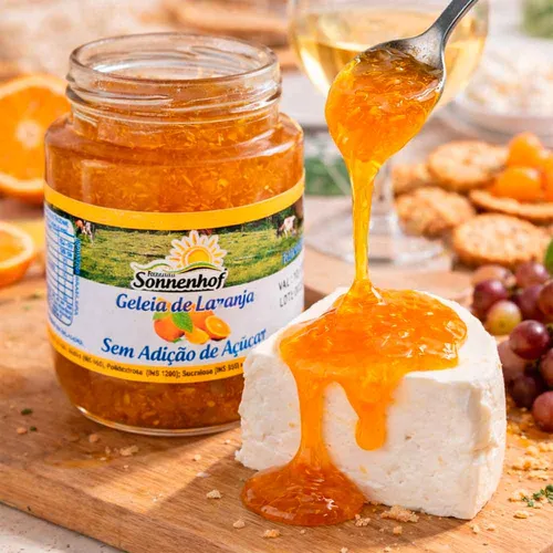 Geleia de Laranja Diet Sem Açúcar 270g - Fazenda Sonnenhof