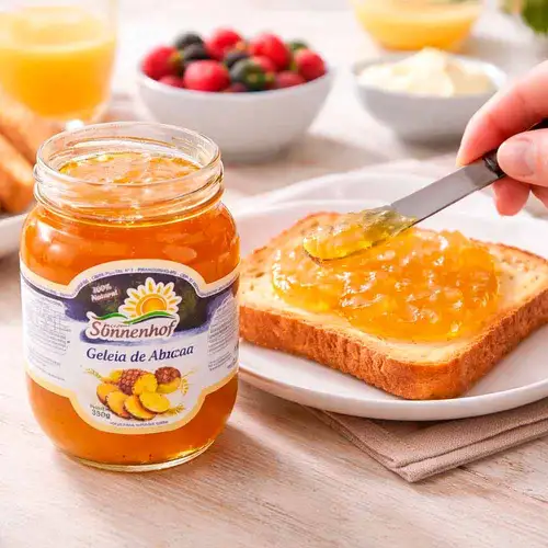 Geleia Extra de Abacaxi - 330g - Fazenda Sonnenhof