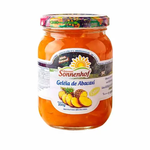 Geleia Extra de Abacaxi - 330g - Fazenda Sonnenhof