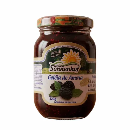 Geleia Extra de Amora - 320g - Fazenda Sonnenhof