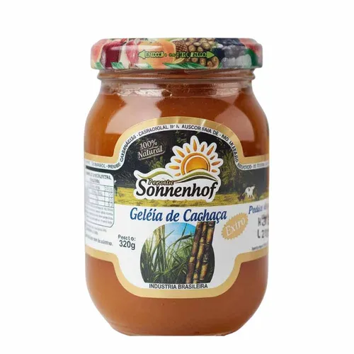 Geleia Extra de Cachaça - 320g - Fazenda Sonnenhof