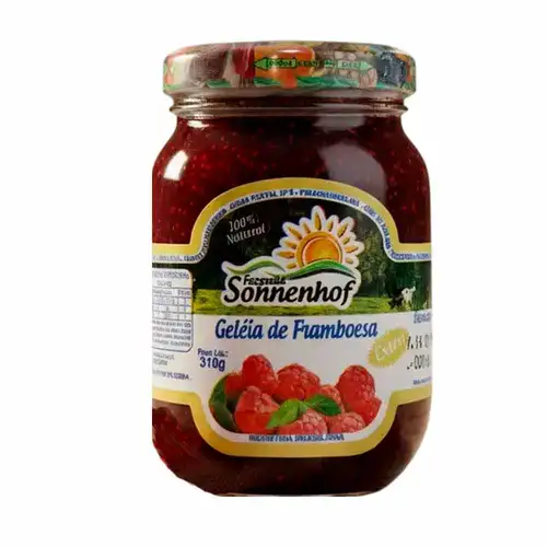 Geleia Extra de Framboesa - 310g - Fazenda Sonnenhof
