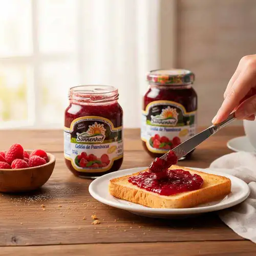 Geleia Extra de Framboesa - 310g - Fazenda Sonnenhof