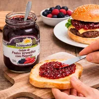 Geleia Extra de Frutas Vermelhas com Pimenta 320g - Fazenda Sonnenhof | Lojinha Uai - imagem 2
