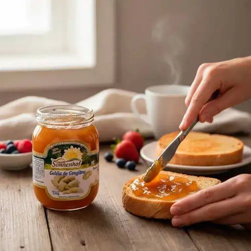 Geleia Extra de Gengibre - 320g - Fazenda Sonnenhof