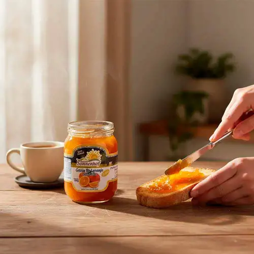 Geleia Extra de Laranja com Casca - 320g - Fazenda Sonnenhof