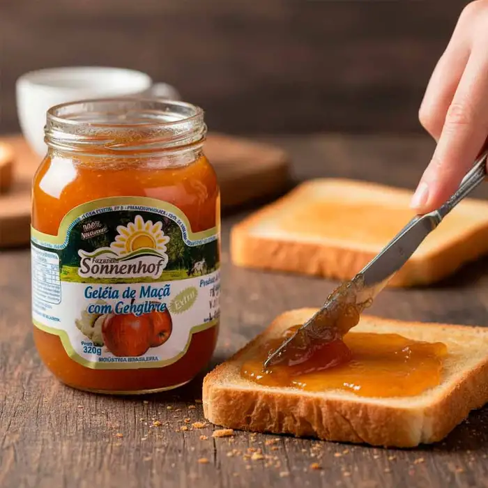 Geleia Extra de Maça e Gengibre