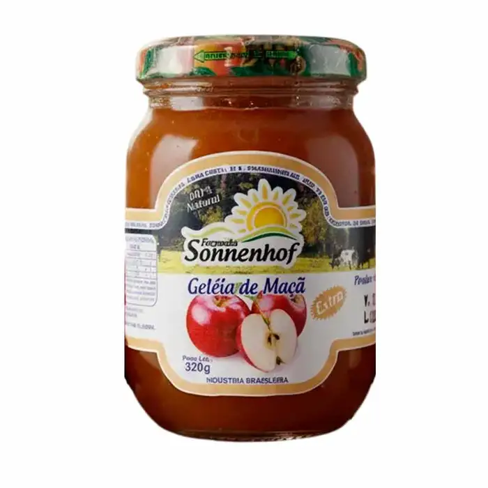 Geleia Extra de Maçã 320g - Fazenda Sonnenhof | Comprar na Lojinha Uai