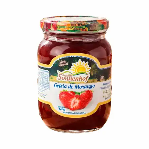 Geleia Extra de Morango - 320g - Fazenda Sonnenhof