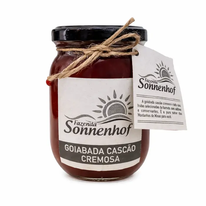Goiabada Cascão de Colher Cremosa 320g - Fazenda Sonnenhof | Comprar na Lojinha Uai