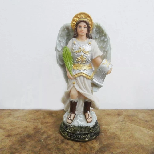 Imagem de São Gabriel Arcanjo de Resina - 15 cm - Asas Azuis