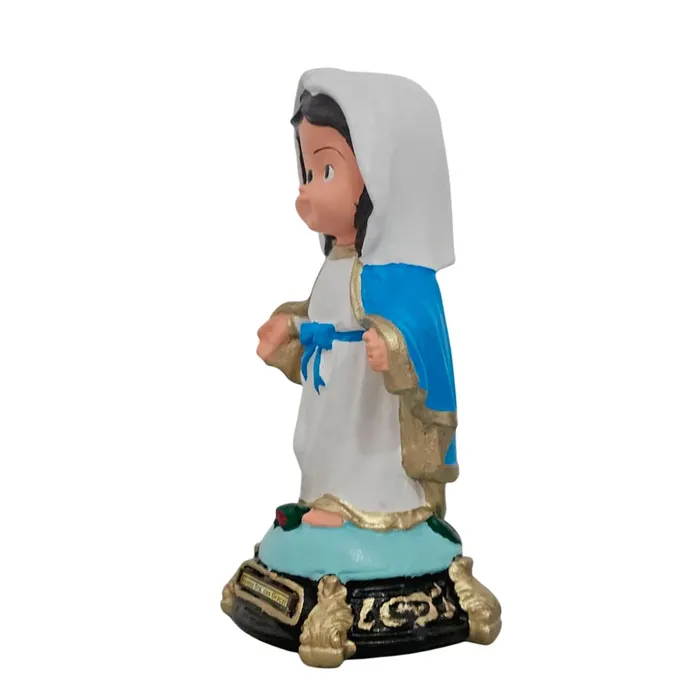 Imagem de Nossa Senhora das Graças sem Medalha Infantil de Borracha - 15 cm | Lojinha Uai