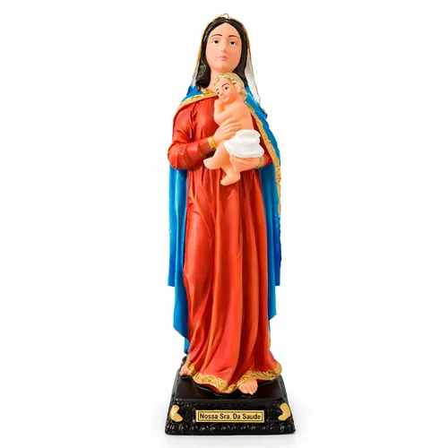 Imagem de Nossa Senhora da Saúde de Borracha Inquebrável - 30 cm