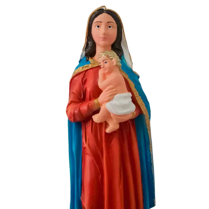 Imagem de Nossa Senhora da Saúde de Borracha - 30 cm | Comprar na Lojinha Uai