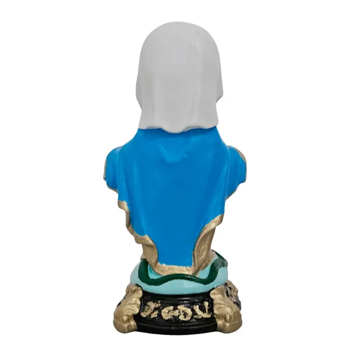 Imagem de Nossa Senhora das Graças sem Medalha Infantil de Borracha - 15 cm | Lojinha Uai