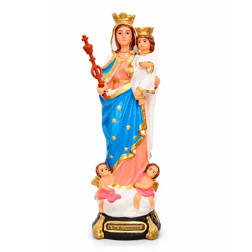 Imagem de Nossa Senhora do Livramento de Borracha Inquebrável - 20 cm