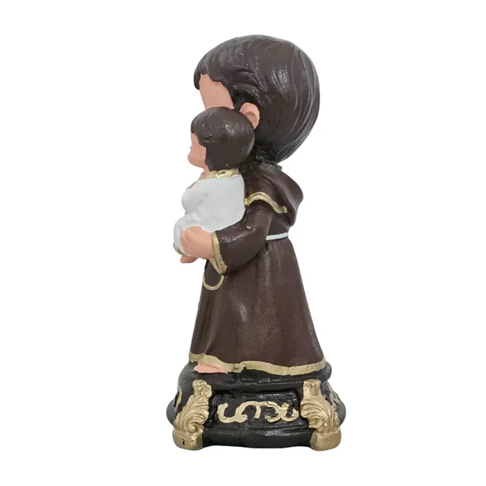 Imagem de Santo Antônio Infantil de Borracha Inquebrável - 15 cm | Comprar na Lojinha Uai