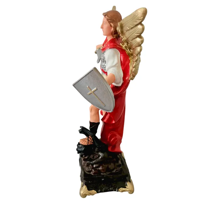 Imagem de São Miguel Arcanjo de Borracha Inquebrável - 38 cm | Comprar na Lojinha Uai