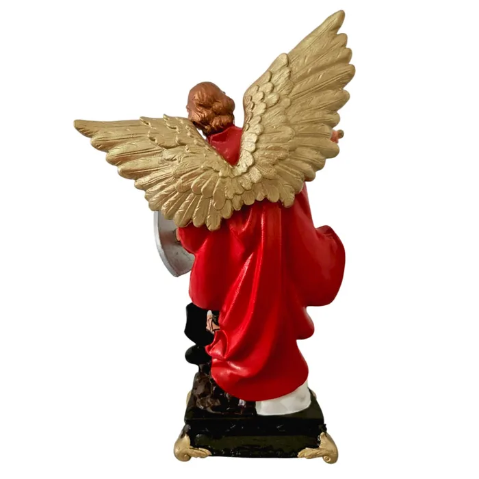 Imagem de São Miguel Arcanjo de Borracha Inquebrável - 38 cm | Comprar na Lojinha Uai