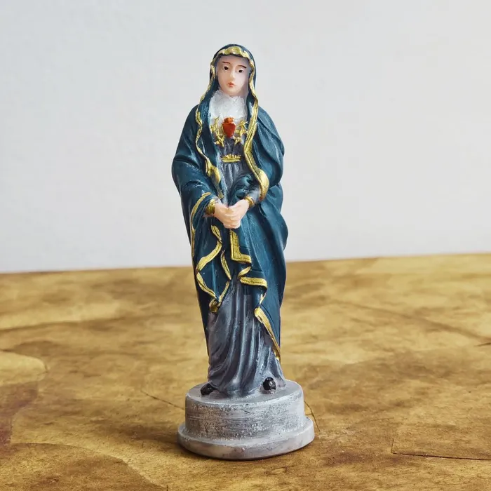 Imagem de Nossa Senhora das Dores em Resina - 7 cm