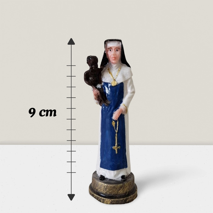 Imagem de Santa Irmã Dulce de Resina - 9 cm | Lojinha Uai