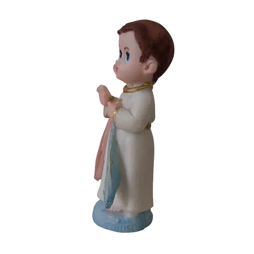Imagem de Jesus Misericordioso Infantil em Resina - 8 cm