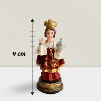 Imagem do Menino Jesus de Praga de Resina - 9 cm | Comprar na Lojinha Uai - imagem 3