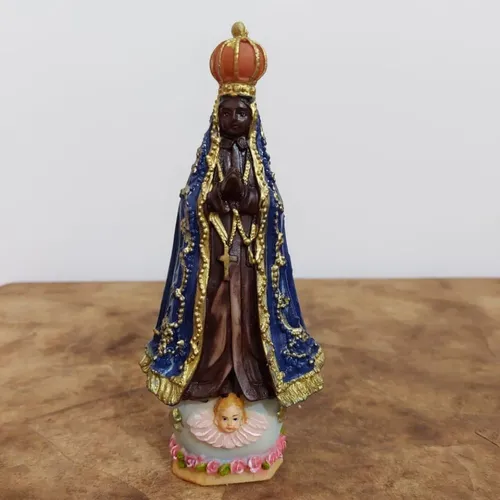 Imagem de Nossa Senhora Aparecida de Resina - 15 cm