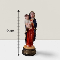 Imagem de Nossa Senhora da Saúde de Resina - 9 cm | Comprar na Lojinha Uai - imagem 3